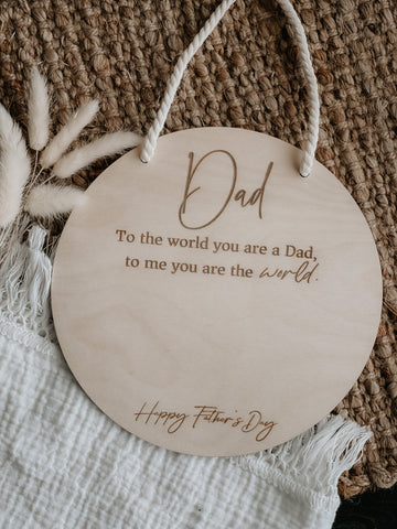 Hand plaque - Father’s Day