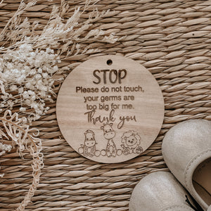 Safari Pram Plaque