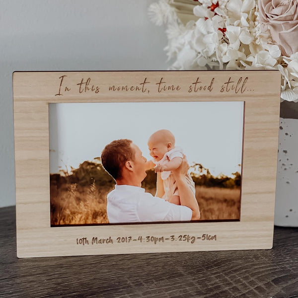 Engraved Photo Frame